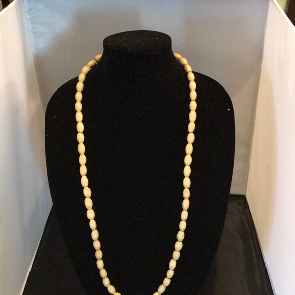 Wooden necklace/unisex - Picture 2 of 3